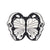 Fashion Butterfly Skull Alloy Plating Unisex Brooches