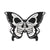 Fashion Butterfly Skull Alloy Plating Unisex Brooches