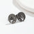 Fashion Cactus Sun Stainless Steel Plating Hollow Out Ear Studs 1 Pair