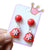 Fashion Cartoon Character Plastic Christmas Kid'S Ear Clips