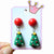 Fashion Cartoon Character Plastic Christmas Kid'S Ear Clips