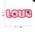 Fashion Cartoon Letters Embroidered Cloth Stickers Embroidery Diy Patch