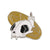 Fashion Cat Skull Alloy Stoving Varnish Unisex Brooches