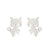 Fashion Cat Stainless Steel Ear Studs 1 Pair