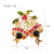 Fashion Christmas Hat Christmas Tree Snowman Alloy Inlay Rhinestones Unisex Brooches