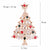 Fashion Christmas Hat Christmas Tree Snowman Alloy Inlay Rhinestones Unisex Brooches