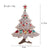 Fashion Christmas Hat Christmas Tree Snowman Alloy Inlay Rhinestones Unisex Brooches