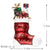 Fashion Christmas Hat Christmas Tree Snowman Alloy Inlay Rhinestones Unisex Brooches