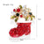 Fashion Christmas Hat Christmas Tree Snowman Alloy Inlay Rhinestones Unisex Brooches