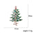 Fashion Christmas Tree Alloy Inlay Rhinestones Women's Brooches