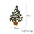 Fashion Christmas Tree Alloy Inlay Rhinestones Women's Brooches