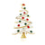 Fashion Christmas Tree Alloy Plating Inlay Artificial Gemstones Unisex Brooches