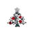 Fashion Christmas Tree Alloy Plating Rhinestones Women's Brooches