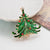 Fashion Christmas Tree Alloy Plating Women's Brooches