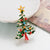 Fashion Christmas Tree Alloy Plating Women's Brooches