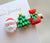 Fashion Christmas Tree Arylic Hair Clip 1 Piece