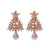 Fashion Christmas Tree Bell Snowflake Alloy Rhinestones Ear Studs