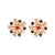 Fashion Christmas Tree Bell Snowflake Alloy Rhinestones Ear Studs