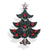 Fashion Christmas Tree Elk Alloy Plating Rhinestones Women's Brooches