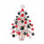 Fashion Christmas Tree Elk Alloy Plating Rhinestones Women's Brooches