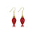 Fashion Christmas Tree Flamingo Alloy Plating Inlay Artificial Gemstones Women's Drop Earrings 1 Pair