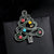 Fashion Pin Christmas Tree Heart Shape Snowflake Alloy Enamel Artificial Pearls Rhinestones Unisex Brooches