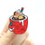 Fashion Christmas Tree Letter Car Alloy Enamel Women's Brooches