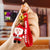 Fashion Christmas Tree Letter Soft Glue Patchwork Christmas Women'S Keychain