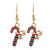 Fashion Christmas Tree Santa Claus Alloy Plating Women's Drop Earrings 1 Pair