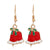 Fashion Christmas Tree Santa Claus Alloy Plating Women's Drop Earrings 1 Pair