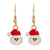 Fashion Christmas Tree Santa Claus Alloy Plating Women's Drop Earrings 1 Pair