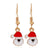 Fashion Christmas Tree Santa Claus Alloy Plating Women's Drop Earrings 1 Pair