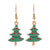 Fashion Christmas Tree Santa Claus Alloy Plating Women's Drop Earrings 1 Pair