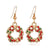 Fashion Christmas Tree Santa Claus Alloy Plating Women's Drop Earrings 1 Pair