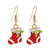 Fashion Christmas Tree Santa Claus Alloy Plating Women's Drop Earrings 1 Pair