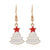 Fashion Christmas Tree Santa Claus Alloy Plating Women's Drop Earrings 1 Pair