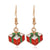 Fashion Christmas Tree Santa Claus Alloy Plating Women's Drop Earrings 1 Pair