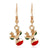 Fashion Christmas Tree Santa Claus Alloy Plating Women's Drop Earrings 1 Pair