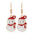 Fashion Christmas Tree Santa Claus Alloy Plating Women's Drop Earrings 1 Pair