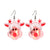 Fashion Christmas Tree Santa Claus Plastic Women's Drop Earrings 1 Pair