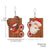 Fashion Christmas Tree Santa Claus Snowflake Alloy Inlay Rhinestones Women's Ear Studs