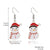 Fashion Christmas Tree Santa Claus Snowflake Alloy Inlay Rhinestones Women's Ear Studs