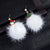 Fashion Christmas Tree Snowman Snowflake Alloy Enamel Rhinestones Women's Drop Earrings Ear Studs 1 Pair