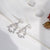 Fashion Christmas Tree Snowman Snowflake Alloy Enamel Rhinestones Women's Drop Earrings Ear Studs 1 Pair