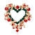 Fashion Christmas Tree Star Heart Shape Alloy Plating Rhinestones Women's Brooches