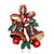 Fashion Christmas Tree Star Heart Shape Alloy Plating Rhinestones Women's Brooches