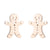 Fashion Christmas Tree Titanium Steel Plating Ear Studs 1 Pair