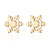 Fashion Christmas Tree Titanium Steel Plating Ear Studs 1 Pair