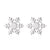 Fashion Christmas Tree Titanium Steel Plating Ear Studs 1 Pair