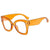 Fashion Color Block Ac Square Full Frame Optical Glasses